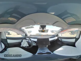 2022 Tesla Model Y Long Range with VIN 7SAYGAEE3NF416838, listed as a Copart auction lot 46157675 with 24,254 mi miles and Salvage Title. Bid and sale history available at DreamBid. Image 14.