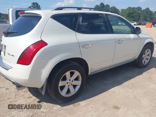 2007 Nissan Murano SE with VIN JN8AZ08W67W619605, listed as a IAAI auction lot 42407088 with 191,508 mi miles and . Bid and sale history available at DreamBid. Image 4.