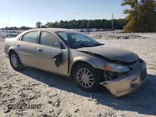 2002 Chrysler Sebring Touring with VIN 1C3AL56R52N240265, listed as a Copart auction lot 77464884 with 119,105 mi miles and Salvage title. Bid and sale history available at DreamBid. Image 4.