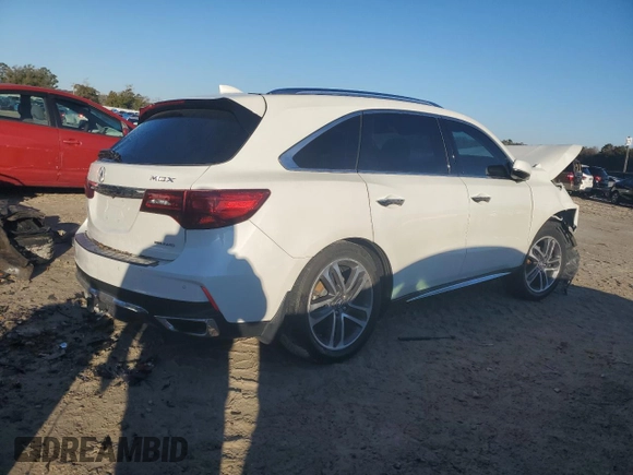 2018 Acura MDX w/Advance/Entertainment Pkg with VIN 5J8YD4H99JL004146, listed as a Copart auction lot 88912875 with 83,376 mi miles and Salvage Title. Bid and sale history available at carsss.com. Image 3.