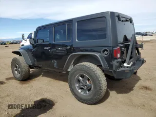 2008 Jeep Wrangler Unlimited Rubicon with VIN 1J4GA69108L501632, listed as a Copart auction lot 48742355 with 156,766 mi miles and Salvage Title. Bid and sale history available at carsss.com. Image 2.
