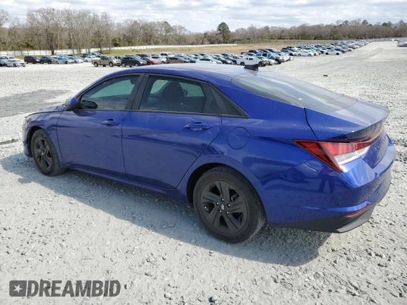 2021 Hyundai Elantra SEL with VIN KMHLS4AG7MU103730, listed as a Copart auction lot 47742565 with 45,030 mi miles and Salvage Title. Bid and sale history available at carsss.com. Image 2.