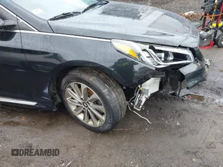 2017 Hyundai Sonata Sport with VIN 5NPE34AF1HH480121, listed as a IAAI auction lot 41823070 with 81,569 mi miles. Bid and sale history available at carsss.com. Image 18.