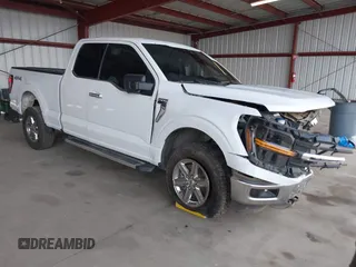 2024 Ford F-150 with VIN 1FTFX3L83RKE01259, listed as a IAAI auction lot 41421526 with 32,330 mi miles and . Bid and sale history available at DreamBid. Image 1.