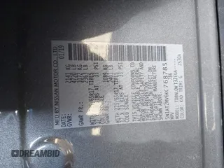 2019 Nissan Rogue SL with VIN 5N1AT2MV6KC768785, listed as a IAAI auction lot 41585524 with 58,042 mi miles. Bid and sale history available at carsss.com. Image 9.