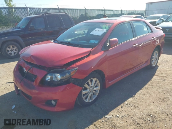 2010 Toyota Corolla with VIN 2T1BU4EE9AC467837, listed as a IAAI auction lot 42782407 with 40,559 mi miles and . Bid and sale history available at DreamBid. Image 2.