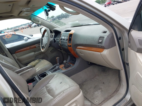 2003 Lexus GX 470 z VIN JTJBT20X930014196, wystawiony jako IAAI lot #42467486 z przebiegiem 282 962 mil mil oraz . Historia ofert i sprzedaży dostępna na DreamBid. Obrazek 5.