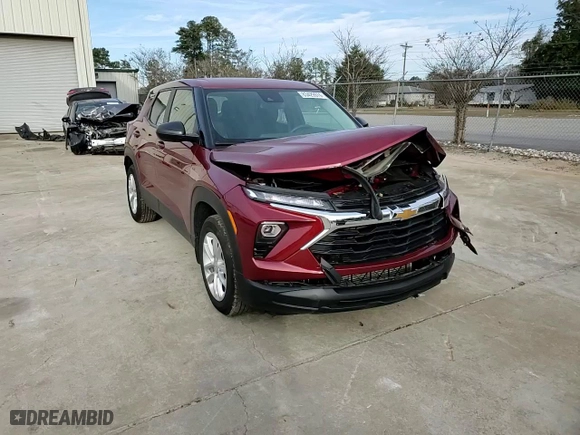 2024 Chevrolet TrailBlazer LS with VIN KL79MMS25RB079147, listed as a Copart auction lot 83429974 with 5,352 mi miles and Salvage Title. Bid and sale history available at carsss.com. Image 12.