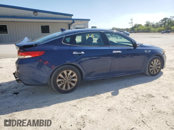 2018 Kia Optima EX with VIN 5XXGU4L39JG179039, listed as a Copart auction lot 51713395 with 109,974 mi miles and Salvage Title. Bid and sale history available at carsss.com. Image 3.
