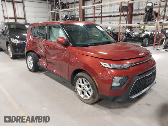 2022 Kia Soul X-Line with VIN KNDJ23AU8N7814087, listed as a IAAI auction lot 41979098 with 27,411 mi miles and . Bid and sale history available at DreamBid. Image 1.