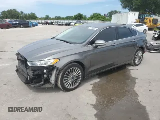 2013 Ford Fusion Titanium with VIN 3FA6P0K96DR382693, listed as a Copart auction lot 61753245 with 92,326 mi miles and Salvage title. Bid and sale history available at DreamBid. Image 1.