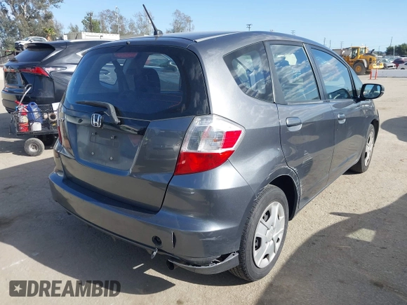 2013 Honda Fit with VIN JHMGE8H36DC056640, listed as a IAAI auction lot 41969727 with 94,564 mi miles. Bid and sale history available at carsss.com. Image 4.