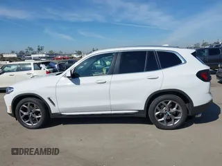 2024 BMW X3 sDrive30i with VIN 5UX43DP00R9X15423, listed as a IAAI auction lot 41866754 with 5,548 mi miles and . Bid and sale history available at DreamBid. Image 14.