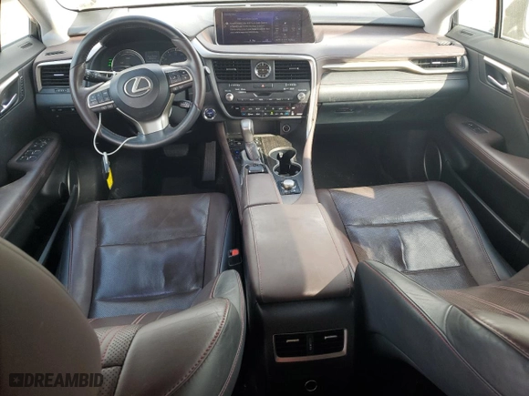 2016 Lexus RX 450h with VIN 2T2BGMCA9GC004415, listed as a Copart auction lot 44562525 with 130,207 mi miles and Salvage Title. Bid and sale history available at carsss.com. Image 8.