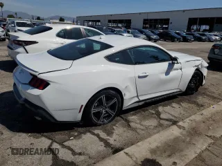 2024 Ford Mustang EcoBoost with VIN 1FA6P8TH1R5116996, listed as a Copart auction lot 52344855 with 24,264 mi miles and Non Repairable. Bid and sale history available at carsss.com. Image 3.