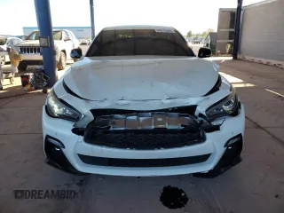 2024 Infiniti Q50 Sensory с VIN JN1EV7CP7RM600127, выставлен на аукционе Copart как лот 84673804 с пробегом 5 150 миль миль и Списание • Salvage title. История ставок и продаж доступна на DreamBid. Изображение 5.