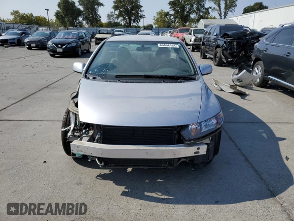 2010 Honda Civic Cpe LX with VIN 2HGFG1B6XAH523795, listed as a Copart auction lot 64898464 with 28,863 mi miles and Salvage Title. Bid and sale history available at carsss.com. Image 5.