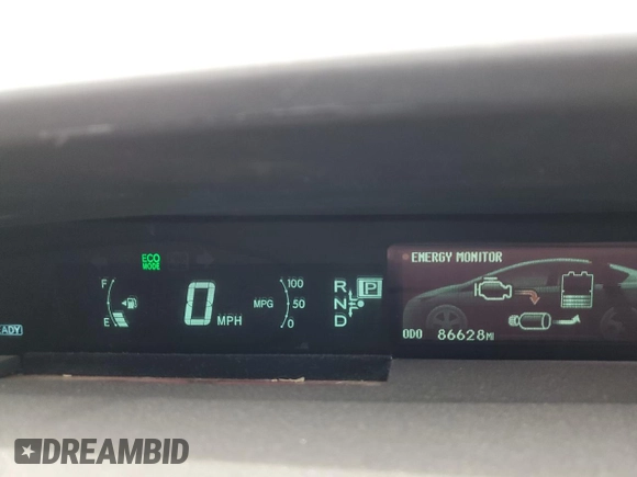 2015 Toyota Prius Four with VIN JTDKN3DU3F1950798, listed as a Copart auction lot 52785805 with 86,628 mi miles and Salvage Title. Bid and sale history available at carsss.com. Image 9.