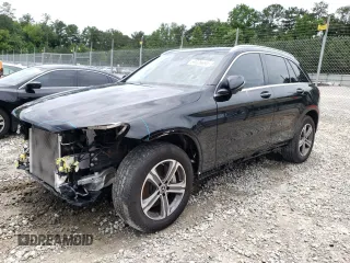 2022 Mercedes-Benz GLC 300 with VIN W1N0G8DB7NG119841, listed as a Copart auction lot 59326695 with 20,471 mi miles and Salvage title. Bid and sale history available at DreamBid. Image 1.