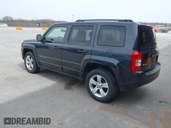 2014 Jeep Patriot Sport with VIN 1C4NJRBB8ED820851, listed as a IAAI auction lot 41858713 with 155,340 mi miles and . Bid and sale history available at carsss.com. Image 3.
