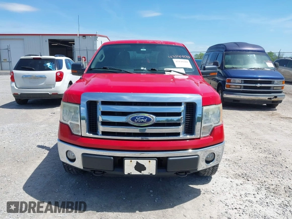 2010 Ford F-150 XL with VIN 1FTFW1EV3AKB55859, listed as a IAAI auction lot 42144289 with 261,722 mi miles. Bid and sale history available at carsss.com. Image 12.