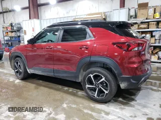 2022 Chevrolet TrailBlazer RS with VIN KL79MUSL7NB063101, listed as a Copart auction lot 47316945 with 62,658 mi miles and Salvage Title. Bid and sale history available at DreamBid. Image 2.