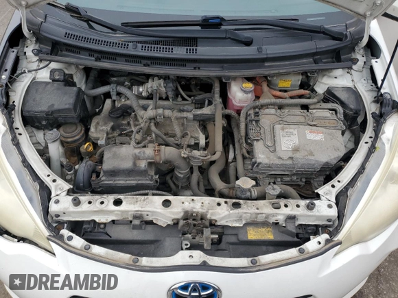 2012 Toyota Prius One with VIN JTDKDTB31C1000299, listed as a Copart auction lot 51562675 with 166,288 mi miles and Salvage Title. Bid and sale history available at DreamBid. Image 12.
