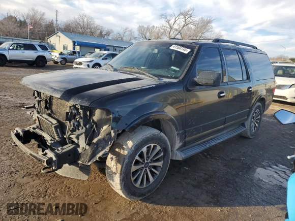 2016 Ford Expedition Max XLT with VIN 1FMJK1JT7GEF53573, listed as a Copart auction lot 41508745 with 168,536 mi miles and Salvage title. Bid and sale history available at DreamBid. Image 1.