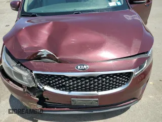 2018 Kia Sedona LX with VIN KNDMB5C19J6390544, listed as a Copart auction lot 56223214 with 0 mi miles and Salvage Title. Bid and sale history available at carsss.com. Image 12.