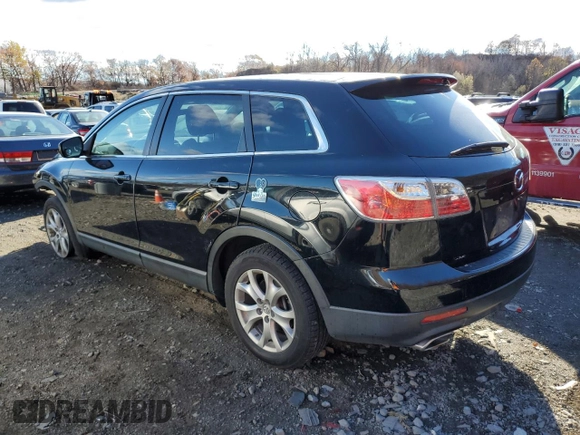 2012 Mazda CX-9 Sport with VIN JM3TB3BV7C0366468, listed as a Copart auction lot 79798584 with 160,656 mi miles and Salvage Title. Bid and sale history available at carsss.com. Image 2.