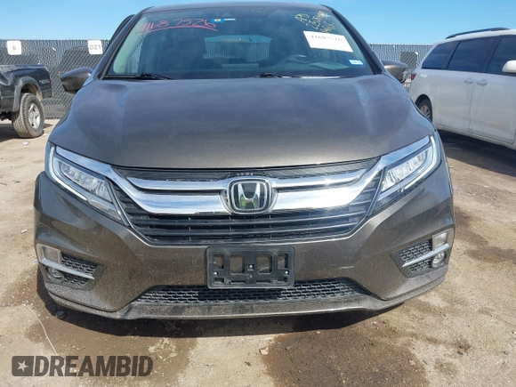 2018 Honda Odyssey Elite with VIN 5FNRL6H96JB069458, listed as a IAAI auction lot 41687526 with 41,004 mi miles and . Bid and sale history available at DreamBid. Image 12.