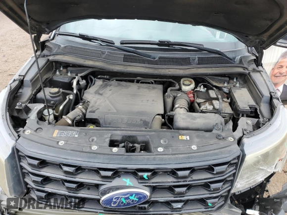 2017 Ford Explorer Sport z VIN 1FM5K8GTXHGC23921, wystawiony jako Copart lot #55084945 z przebiegiem 103 515 mil mil oraz Szkoda całkowita • Salvage title. Historia ofert i sprzedaży dostępna na DreamBid. Obrazek 11.