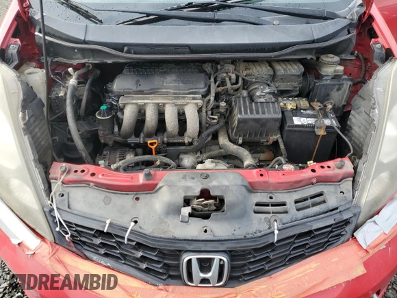 2013 Honda Fit Sport z VIN JHMGE8H69DC076469, wystawiony jako Copart lot #52234765 z przebiegiem 311 867 mil mil oraz Czysty tytuł • Clean title. Historia ofert i sprzedaży dostępna na DreamBid. Obrazek 11.