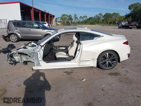 2020 Infiniti Q60 Luxe with VIN JN1EV7EK2LM340471, listed as a IAAI auction lot 42452406 with Not provided miles and . Bid and sale history available at DreamBid. Image 14.