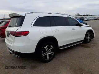 2021 Mercedes-Benz GLS with VIN 4JGFF5KE2MA440425, listed as a Copart auction lot 41834273 with 23,335 mi miles. Bid and sale history available at carsss.com. Image 3.