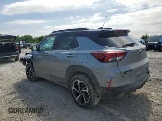 2023 Chevrolet TrailBlazer RS with VIN KL79MUSL8PB203711, listed as a Copart auction lot 55464504 with Not Provided miles and Salvage Title. Bid and sale history available at DreamBid. Image 2.