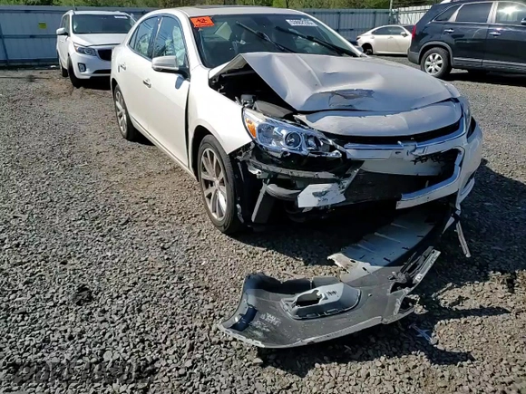 2014 Chevrolet Malibu LTZ with VIN 1G11H5SL9EF196745, listed as a Copart auction lot 53662285 with Not Provided miles and Salvage Title. Bid and sale history available at DreamBid. Image 13.