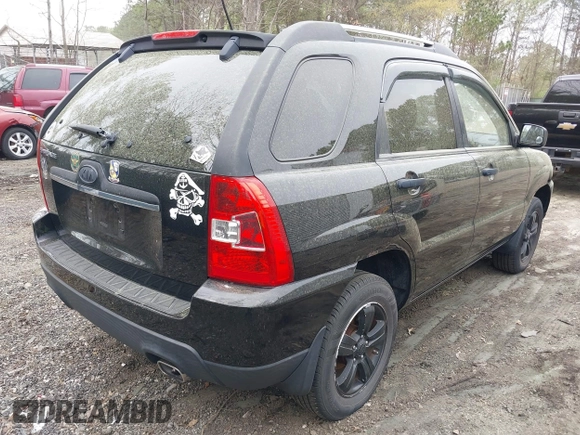 2010 Kia Sportage LX with VIN KNDKG3A4XA7727906, listed as a IAAI auction lot 41954677 with 161,971 mi miles and . Bid and sale history available at carsss.com. Image 4.