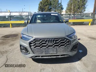 2025 Audi Q5 S line Prestige with VIN WA1F2AFY5S2040003, listed as a Copart auction lot 47780085 with 1,549 mi miles and Salvage Title. Bid and sale history available at carsss.com. Image 5.