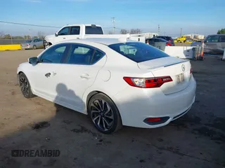 2016 Acura ILX w/Premium/A-SPEC Pkg with VIN 19UDE2F82GA016380, listed as a IAAI auction lot 41262198 with 55,656 mi miles. Bid and sale history available at carsss.com. Image 3.