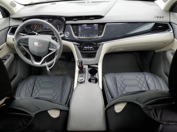 2021 Cadillac XT6 Premium Luxury with VIN 1GYKPDRS5MZ191412, listed as a Copart auction lot 82083504 with 36,092 mi miles and Salvage Title. Bid and sale history available at carsss.com. Image 8.