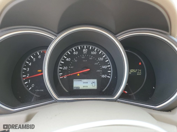 2014 Nissan Murano SV with VIN JN8AZ1MW1EW501079, listed as a Copart auction lot 76909964 with 105,274 mi miles and Salvage Title. Bid and sale history available at carsss.com. Image 9.