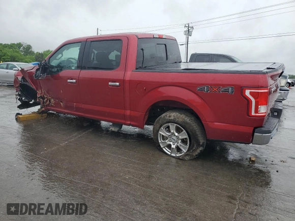 2016 Ford F-150 XLT with VIN 1FTEW1EG6GKF18984, listed as a Copart auction lot 54505395 with 70,513 mi miles and Salvage Title. Bid and sale history available at carsss.com. Image 2.