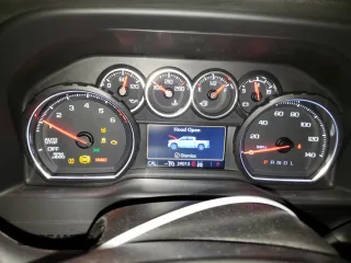 2020 Chevrolet Silverado 1500 with VIN 1GCVYEED2LZ343819, listed as a Copart auction lot 47255045 with 39,013 mi miles and Salvage Title. Bid and sale history available at DreamBid. Image 9.