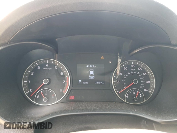 2019 Kia Optima LX with VIN 5XXGT4L36KG316216, listed as a Copart auction lot 62138725 with 73,197 mi miles and Salvage title. Bid and sale history available at DreamBid. Image 9.