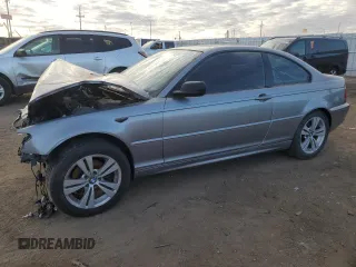 2005 BMW 3 Series 325Ci z VIN WBABV13495JT23413, wystawiony jako Copart lot #50524335 z przebiegiem 150 999 mil mil oraz Szkoda całkowita • Salvage title. Historia ofert i sprzedaży dostępna na DreamBid. Obrazek 1.