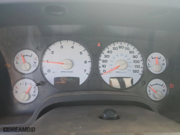 2004 Dodge Ram 1500 ST with VIN 1D7HA16N34J288286, listed as a Copart auction lot 71766984 with 151,139 mi miles and Clean Title. Bid and sale history available at carsss.com. Image 9.