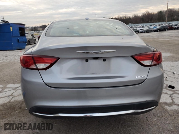 2015 Chrysler 200 Limited with VIN 1C3CCCAB1FN600774, listed as a Copart auction lot 84901984 with 113,902 mi miles and Salvage Title. Bid and sale history available at carsss.com. Image 6.