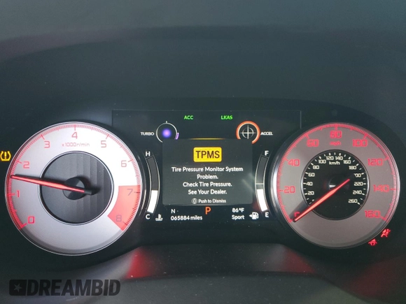 2020 Acura RDX w/A-Spec Pkg z VIN 5J8TC1H64LL016032, wystawiony jako Copart lot #63609335 z przebiegiem 65 884 mil mil oraz Szkoda całkowita • Salvage title. Historia ofert i sprzedaży dostępna na DreamBid. Obrazek 9.