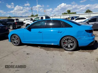 2021 Audi S4 Premium Plus with VIN WAUB4AF44MA030810, listed as a Copart auction lot 68655083 with 12,299 mi miles. Bid and sale history available at carsss.com. Image 2.